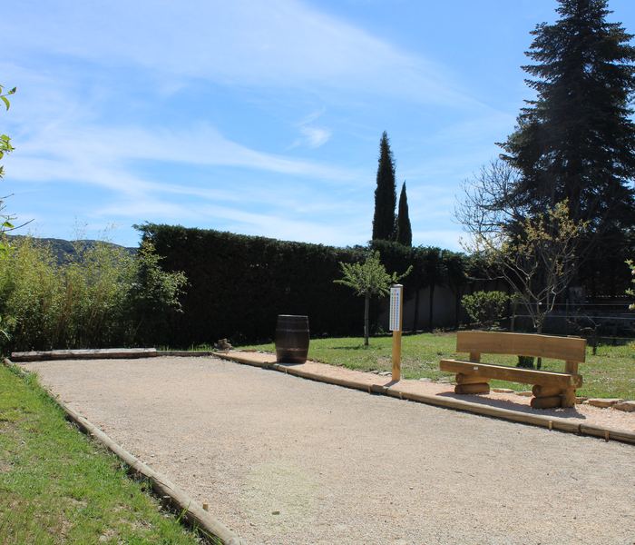 Terrain de pétanque